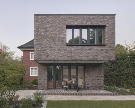 Anbau an Haus